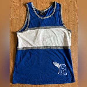 MENS RED APE TRACK N FIELD  TANK TOP L